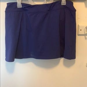 Lands End swim skirt 14